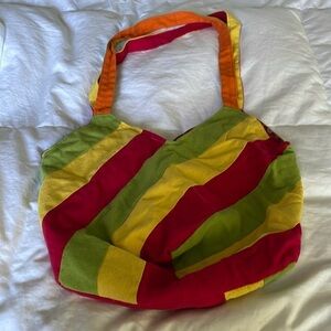 Handmade/Hand Crafted | Multicoloured | Patchwork| Quilted|Tote Bag |Geometrical